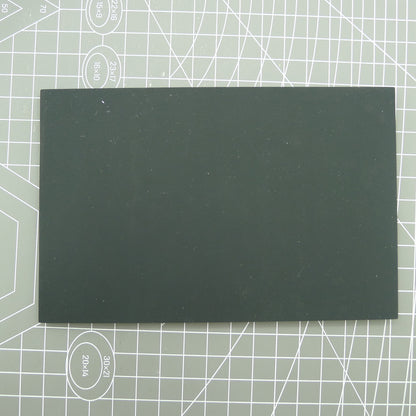Swiss Horotec MSA24.222 Banc Opaque Noir Silicone Anti-Dérapant Avec 19 Rainures