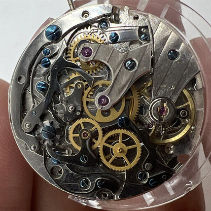 Tianjin Seagull ST1908 manual winding watch movement with moon phase for accurate repairs and timing.