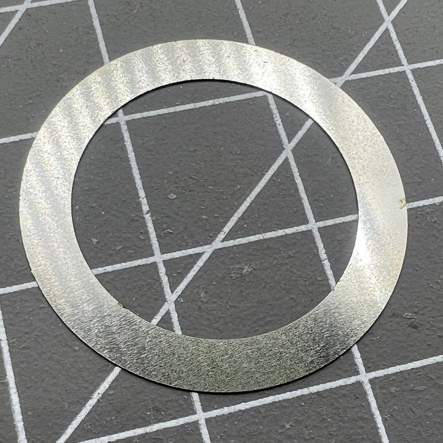 Dark hunter green date wheel with sage green font for Miyota NH35 NH36 watches, enhancing vintage style.