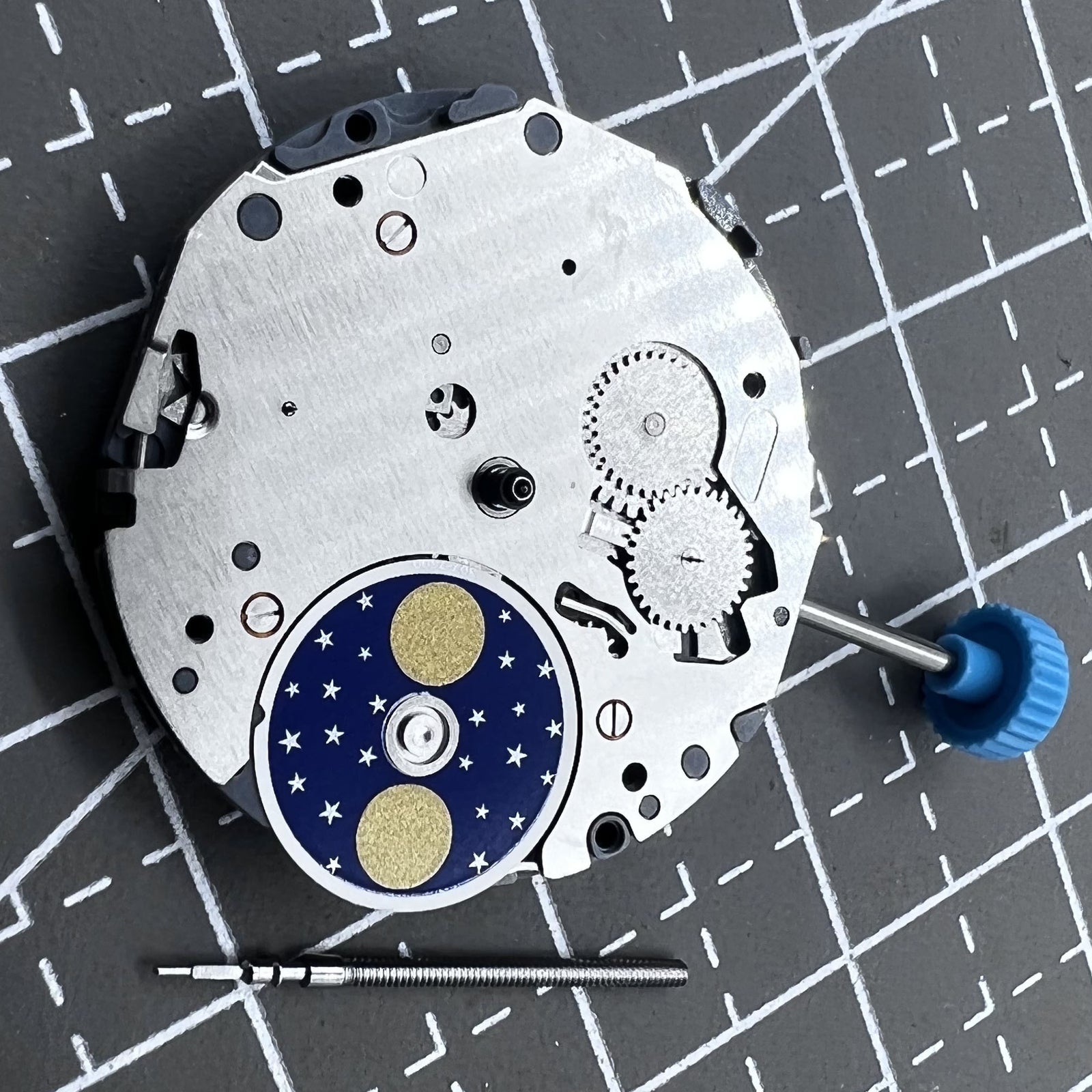 Japan Miyota Quarzwerk Ersatz 6P20 Modell watch movement for precise timekeeping in accessories.