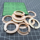 12pcs Plastic Movement Holder Spacer Casing Ring for ETA255.441/955.412/804.114