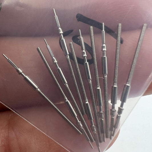 Lot de 10 tiges de remontoir génériques pour mouvement de montre Miyota 9015 