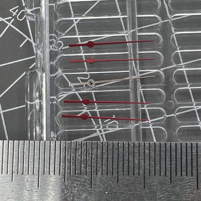 Red small second hand for Seiko NH35A/NH36A movement, fits SKX007 & SRP777 watch models.