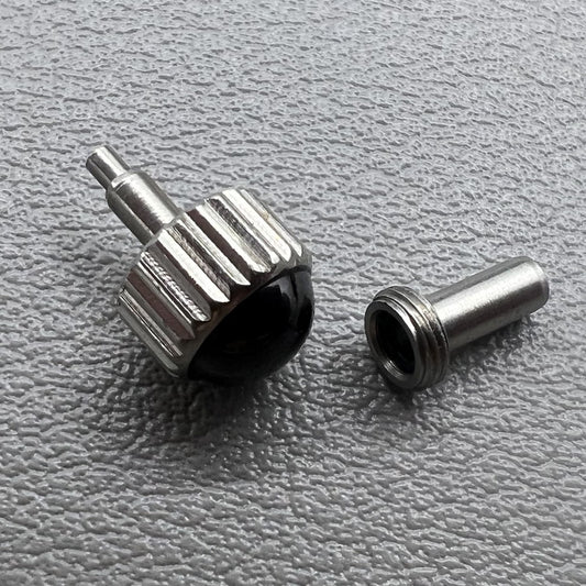 6,5 mm schwarze Uhr Keramikkronersatz Teil Generikum für J12 Uhr