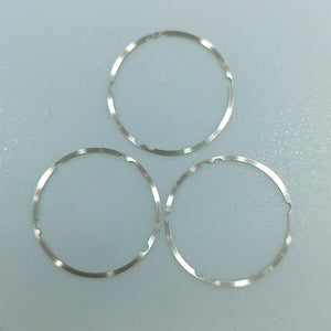 3pcs Stainless Steel Watch Dial Spacer Ring Fixing Ring for NH70 NH72 Movement