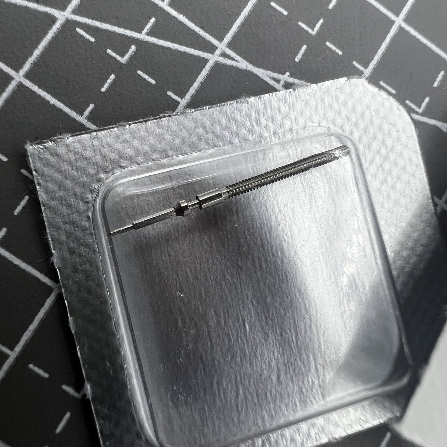 5 STÜCK Uhrenersatz Teile Aufzugswellen für ISA 8171 8161 Uhrwerk Modell