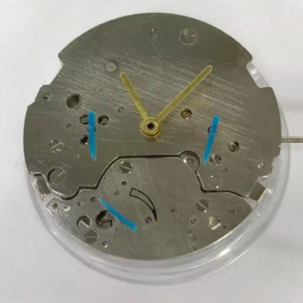 3 Hands Shanghai watch part with multifunctional movement and kinetic energy display at 6.5 position for precise timekeeping