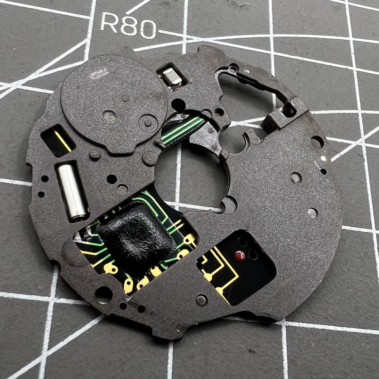 ETA 251.262 circuit board for watch movement repair, precision replacement part for timekeeping accuracy.