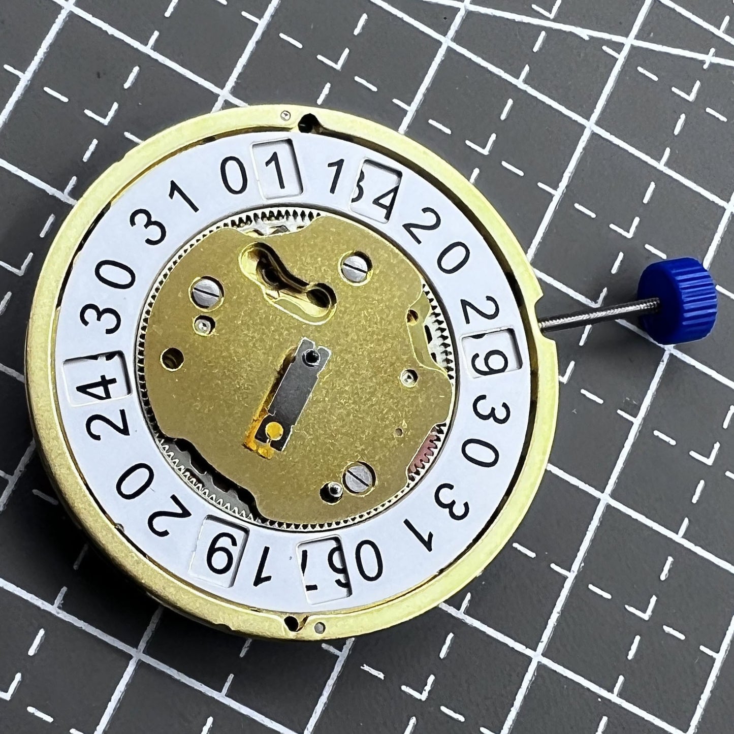Schweizer Ronda 4210B 4210.B Goldenes Quarzuhrwerk Schweizer Uhrwerk