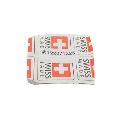 Generic replacement mainspring for 1220/1225 mechanical watch movement, compatible with various brands.