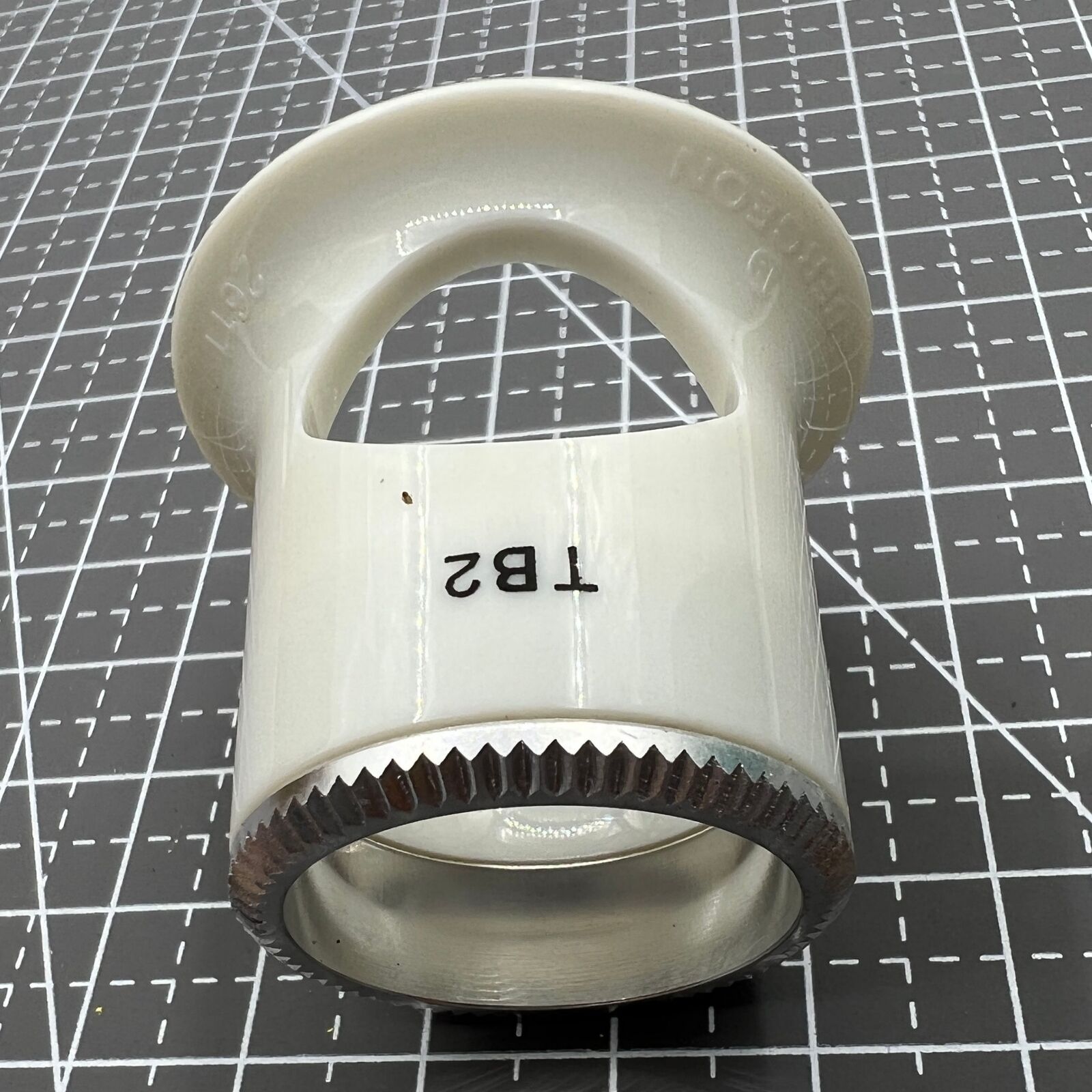 Bergeon 2611-TB-2 loupe with 5x magnification, Swiss tool for precise watch repairs and detailed inspections