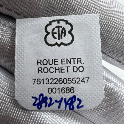 Ref.1482 Ratchet wheel for ETA 2892 watch movement, precision gear for driving wheel mechanism.