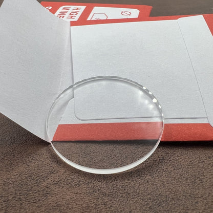 32 Stück Mineral Uhrenglas Ersatz Rund 26.5-39.2mm 2.0mm Dick Flach