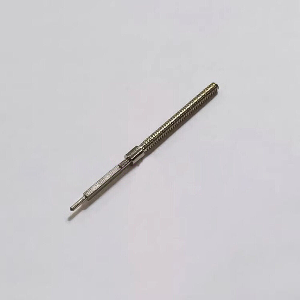 Generic watch winding stem for 1210 movement, replacement part for precise time adjustment.