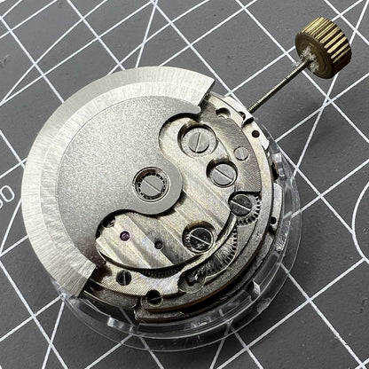 Multifunctional Date watch with bare balance wheel and automatic movement, perfect for stylish timekeeping.