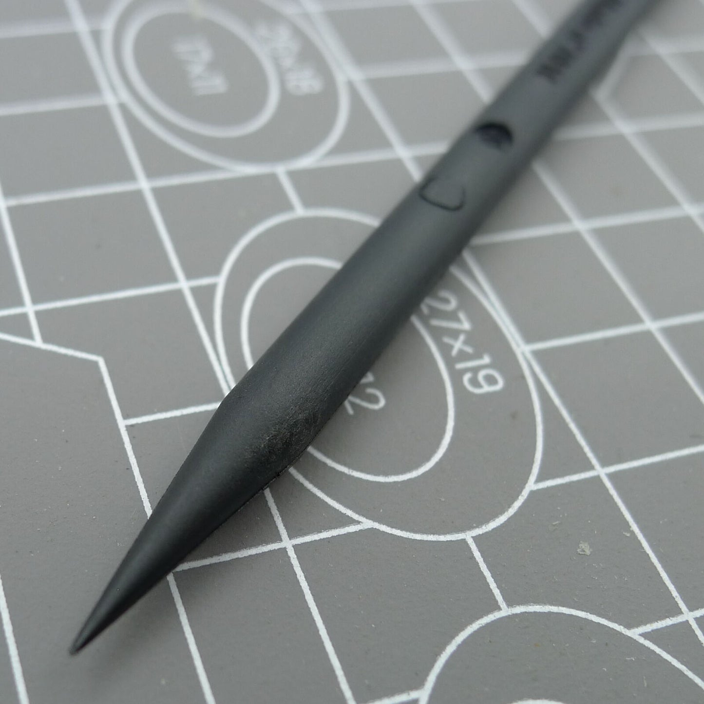 Bergeon 7010 black polyamide probe stick for precise watch adjustments, Swiss Made quality tool.