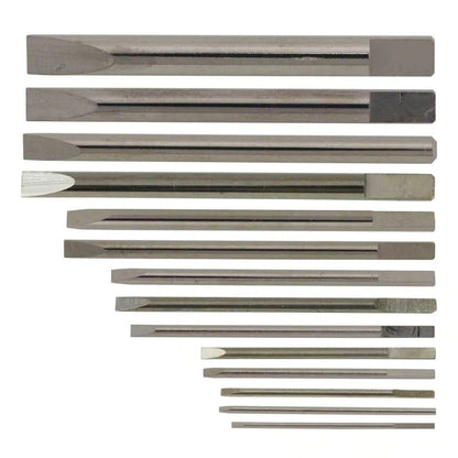 Bergeon 7965 Ergonomic Screwdriver Replacement Blades Stainless Steel
