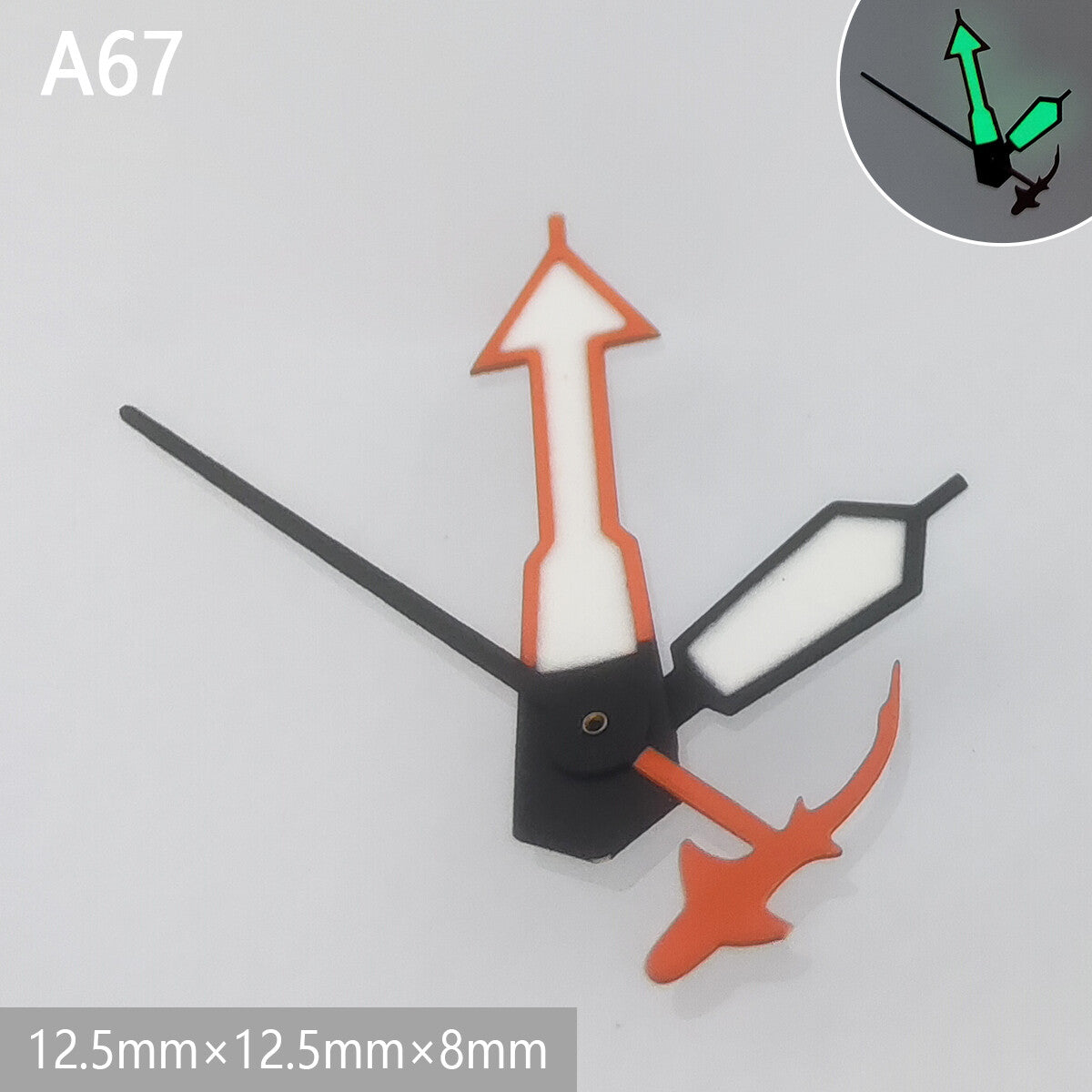 Accessories Watch Hands Green Luminous Suitable for NH35 NH36 Movement A50~A86