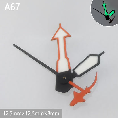 Accessories Watch Hands Green Luminous Suitable for NH35 NH36 Movement A50~A86