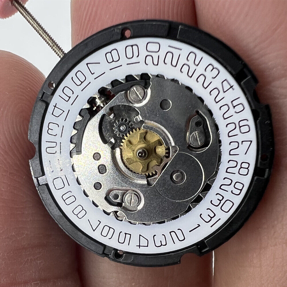 Swiss Made ISA 307 quartz watch movement with 3 hands for precision repairs by Watchmakers brand.