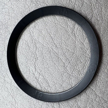 2 Stück 36mm schwarze Keramik Ziffern Lünette für Herren Damen Uhren