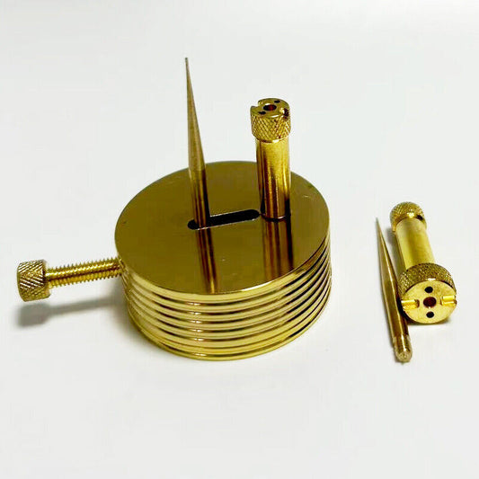 Multifunctional Balance Wheel holder for precise watch repair, ideal for mainspring adjustments.