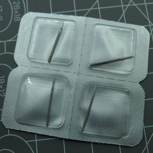 Tiges de remontoir génériques pour mouvement à quartz <tc>ETA</tc> 956.114 et <tc>ETA</tc>955.114