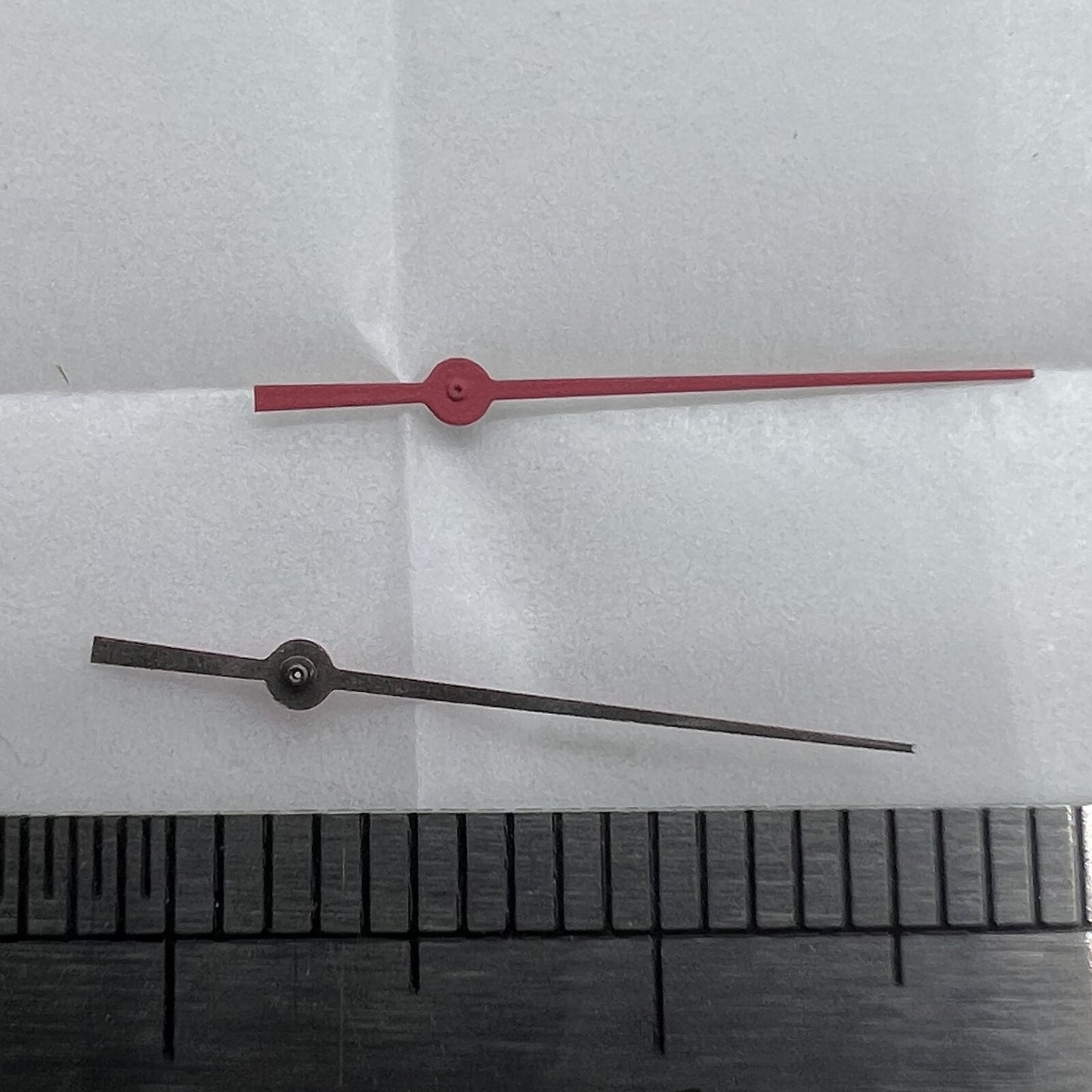 Red small second hand for NH35A/NH36A SKX007/SRP777 watch movements, diving style detail.