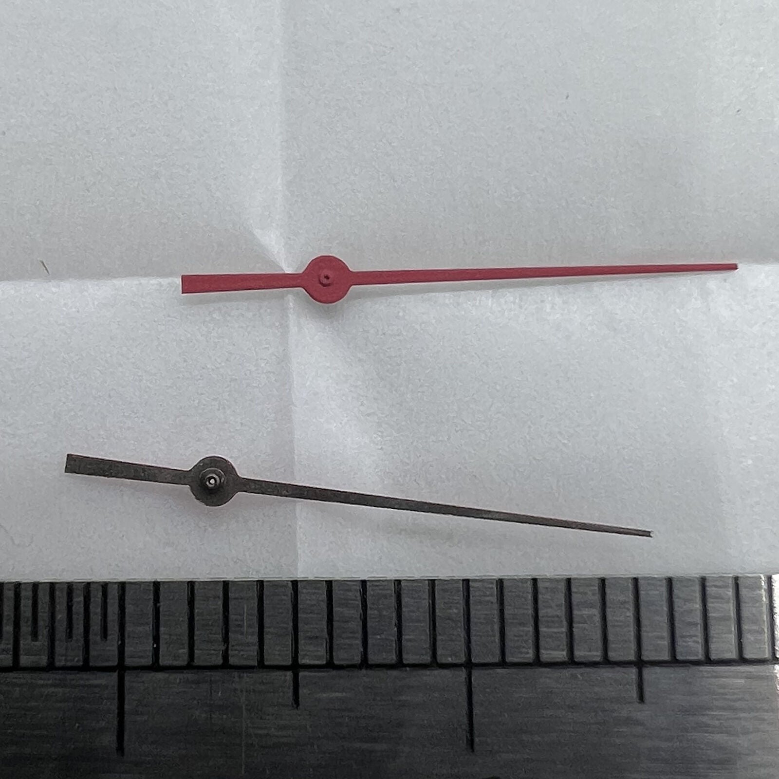 Red small second hand for NH35A/NH36A SKX007/SRP777 watch movements, diving style detail.