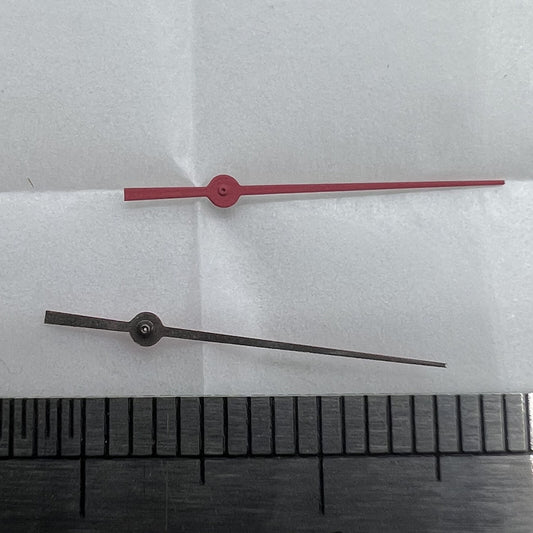 Red small second hand for NH35A/NH36A SKX007/SRP777 watch movements, diving style detail.