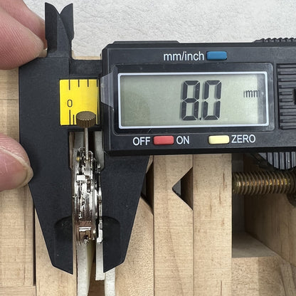 DL8218 Dandong Stern Mond Phase Automatikwerk mit Datum und Wochentag Silber