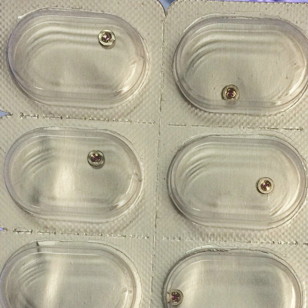 Balance wheel splint plate cap jewel shock absorber for ETA2836/2834/2824 movement, high precision watch part.