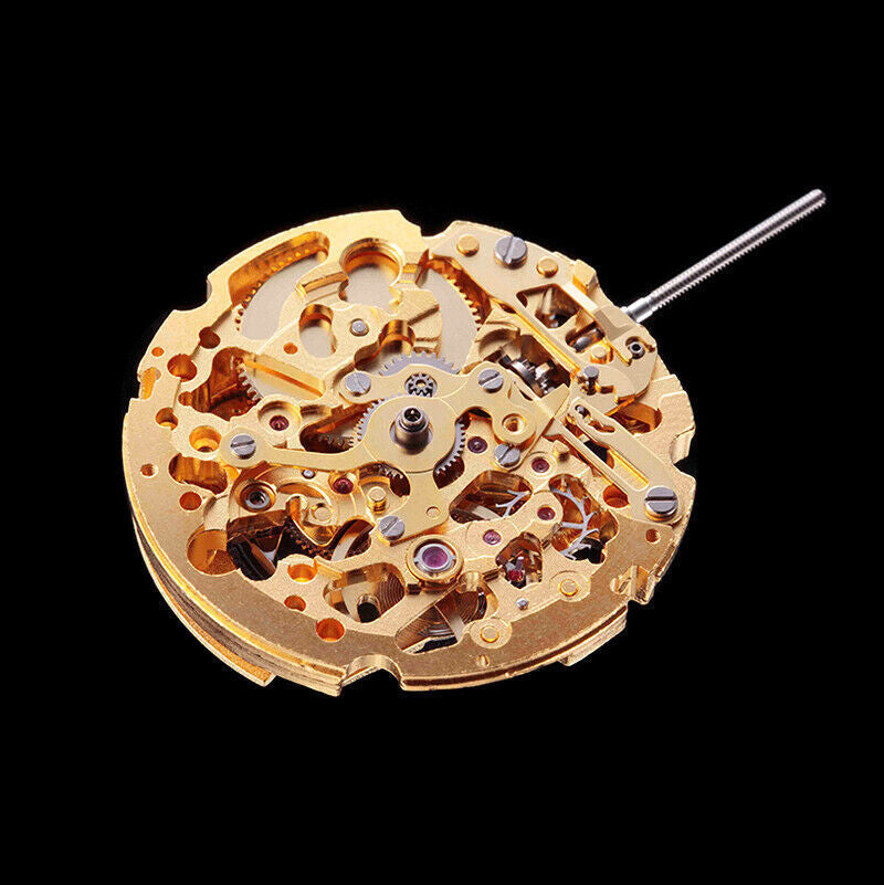 Miyota 8N24 Golden Automatic Mechanical Japan Movement