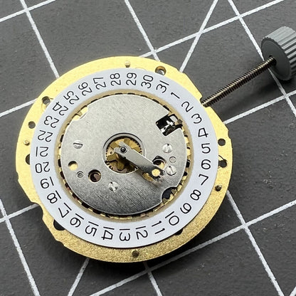 Montre à quartz suisse Ronda 785 avec date à 4 heures et mouvement à 3 aiguilles