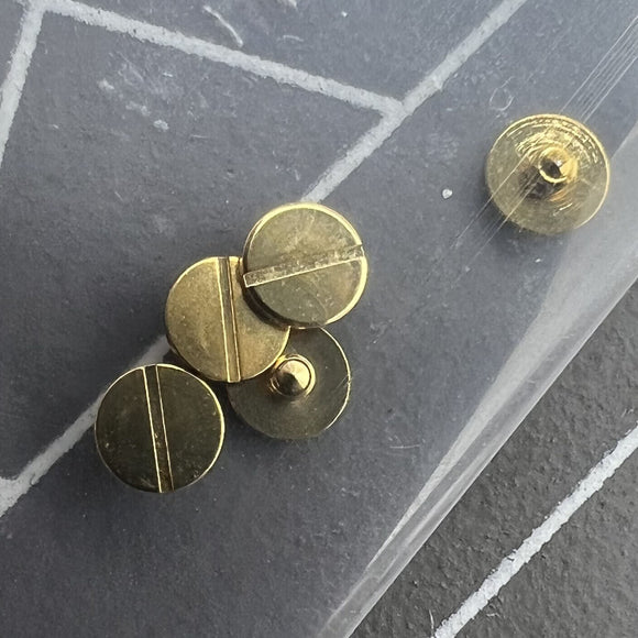 Generic Golden Screws for Rotor Oscillating Weight Fit For Miyota 8200 Movement