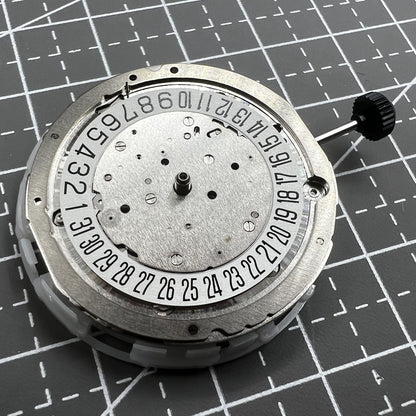 Automatikwerk Miyota 9130 Mechanisch Datum bei 6 Uhr Position