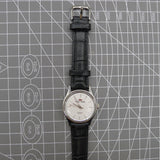 31mm China Made Beijing Double Rhomb Manual Mechanical Watch 3 Hands Silver Case