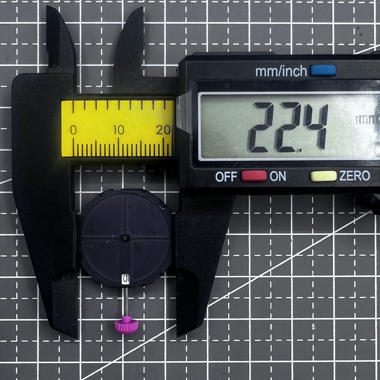 Eco Drive Solar Uhrwerk Miyota Citizen E110 Quarz Datumsanzeige bei 3 Uhr