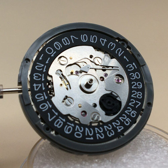 NH35A Mechanical Movement 24 Jewels with Black Date NH35 NH36 4R35 Replacement