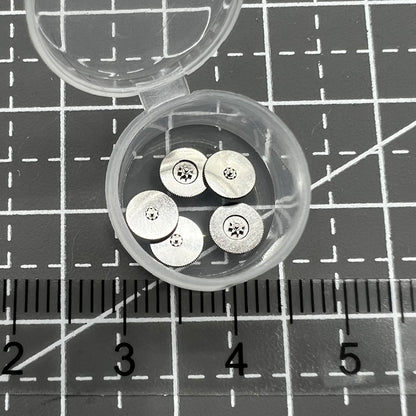 Automatischer Rücklaufstahl für 6309 Uhrwerk 3 Stück im Set Ersatzrad für Uhrenmechanismus