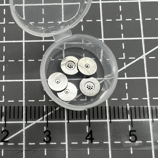 Automatischer Rücklaufstahl für 6309 Uhrwerk 3 Stück im Set Ersatzrad für Uhrenmechanismus