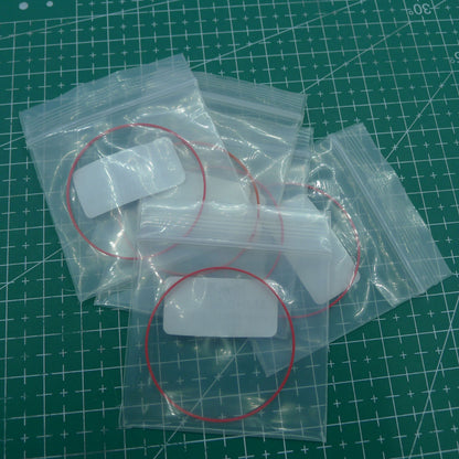 Teflon watch gasket O-ring 27-39mm for Tissot T063 T035 1853 T099 T028 T41 models, durable seal replacement.