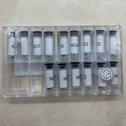 AR-607OFC10 Mini O-Ring Dichtungsset wasserdicht für Uhrenkrone Glas Kristall