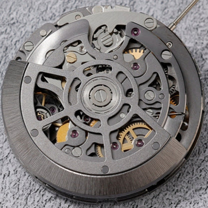 Chinesischer hohler schwarzer SL4802 Chronograph, automatisches mechanisches Uhrwerk, 41-Juden