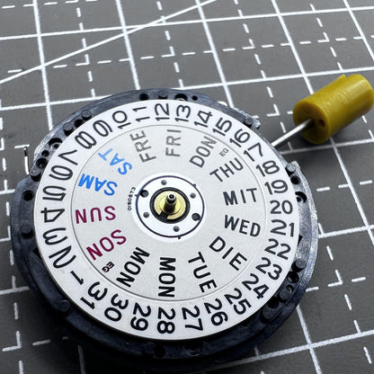 Ersatzquarzwerk Seiko 5M83A aus Japan