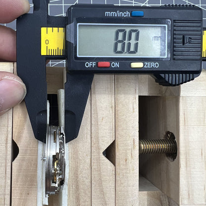 Automatisches Chronographenwerk ETA 7753 mit Anzeige bei 3 6 9 Uhr Position