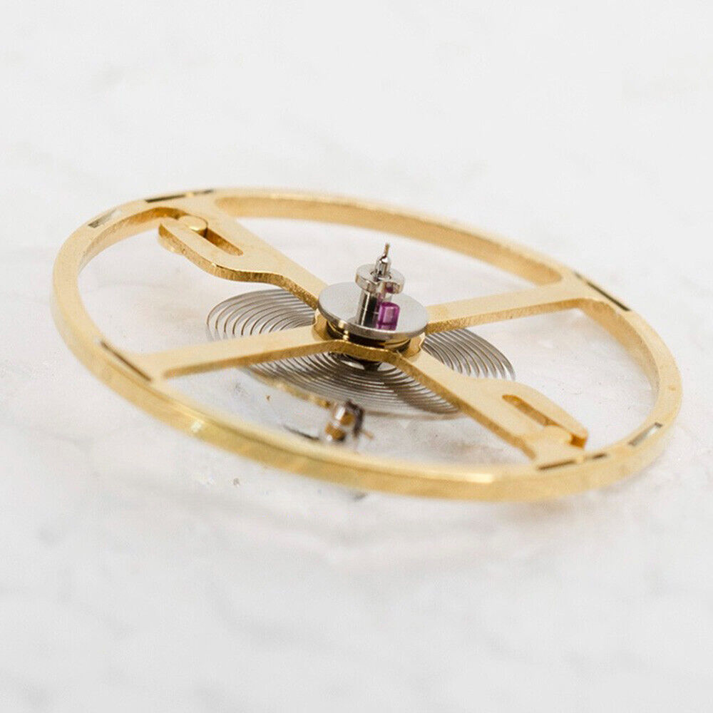 Swiss Made ETA balance wheel for C07.111, C07.121, C07.611 watch movements, ensuring precise timing.