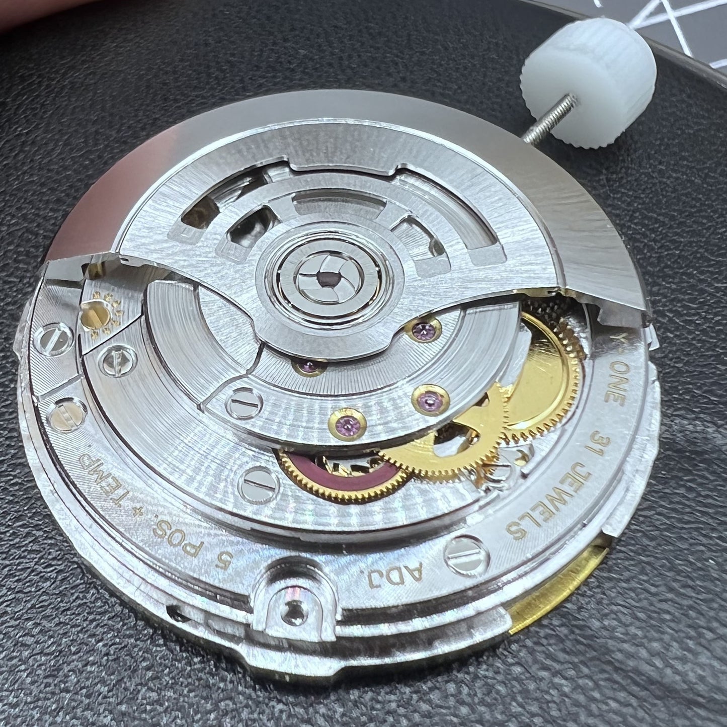 China Hergestellt 3255 Automatisches Mechanisches Uhrwerk Breite Scheibe