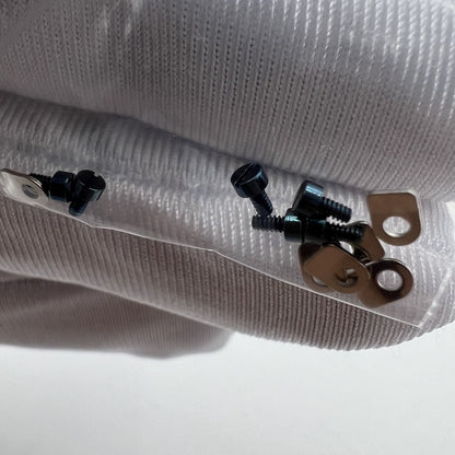 Watch part casing clamp with screws for Seagull ST3600 ETA6497 movement repair, precision tool for assembly.