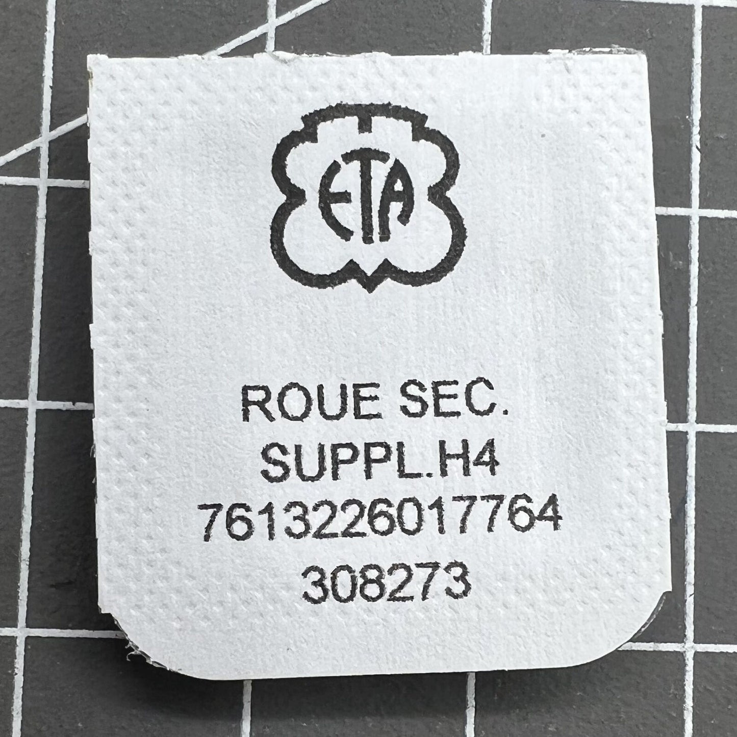 Replacement small second wheel at 6 o'clock for ETA2895-2 movement, compatible with Generic watch accessories.